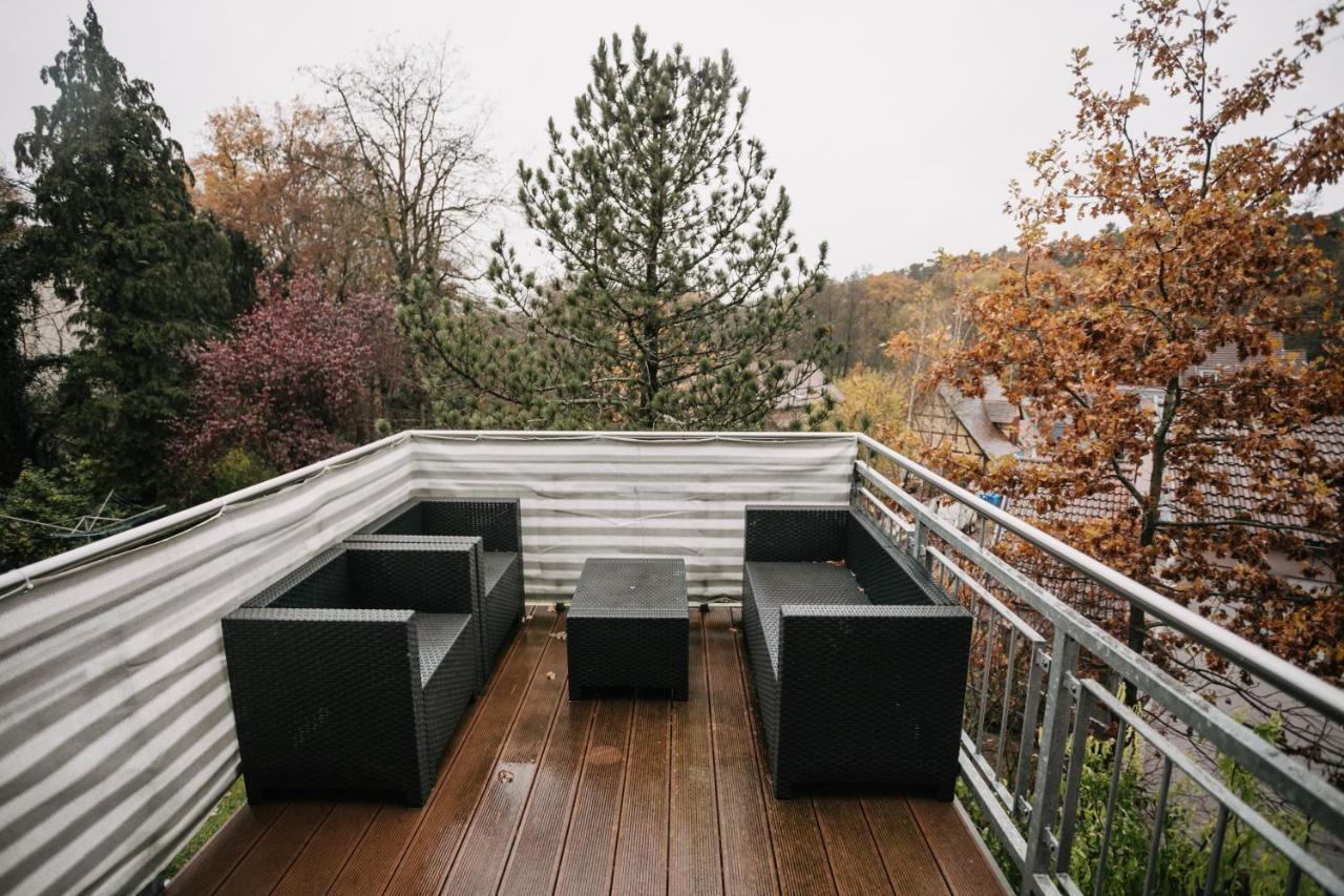 Eigenes Maisonettehaus In Idyllischer Lage Mit Balkon, Nahe Messe, 24H Self-Check In, Gratis Parken Schwabach Exterior foto